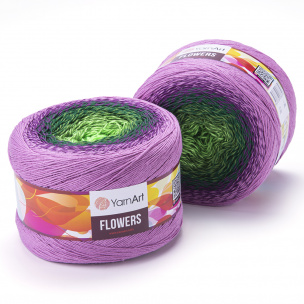 Flowers yarn 2 x 250 g Flowers yarn 2 x 250 g
