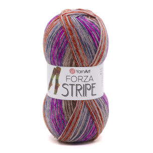 Forza Stripe yarn 5 x 100 g Forza Stripe yarn 5 x 100 g